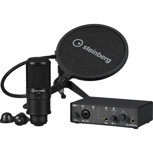 DTM・DAW steinberg IXO12 BLACK Steinberg IXO12 USB Audio Interface